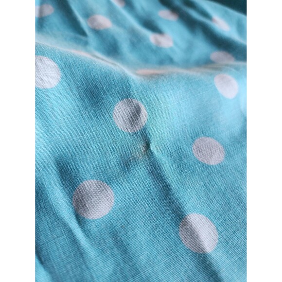 Vintage 1950s Polka Dot Shirt Dress: 50s Cotton Day Dress, Womens Medium - Picture 14 of 15